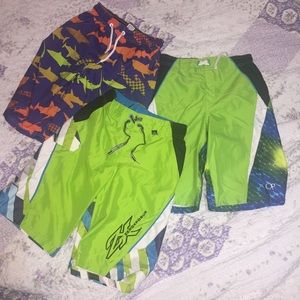 Boys swim trunks - 3 pairs